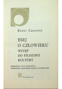 Esej o człowieku