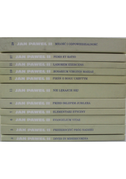 Jan Paweł II Dzieła zebrane 11 tomów