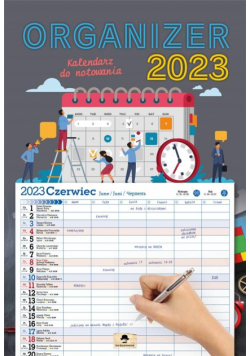 Kalendarz 2023 A3 Ścienny Organizer