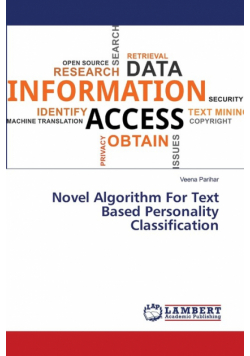 Novel Algorithm For Text Based Personality Classification