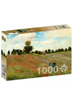 Puzzle 1000 Pole maków, Claude Monet