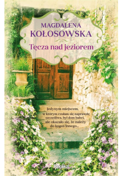 Tęcza nad jeziorem