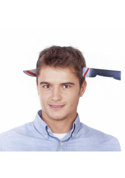 Opaska nóż w głowie