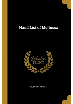 Hand List of Mollusca