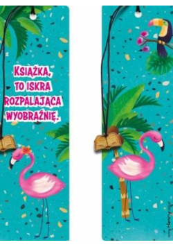 Zakładka - Flaming z palmą