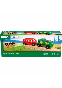 Brio Pociąg na baterie Farma