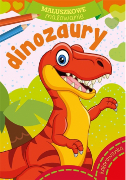 Maluszkowe malowanie. Dinozaury