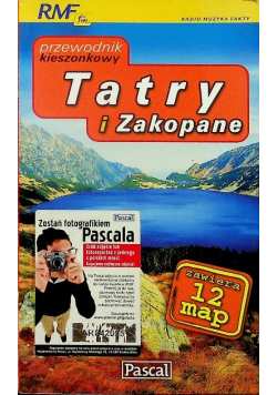 Przewodnik kieszonkowy Tatry i Zakopane PASCAL