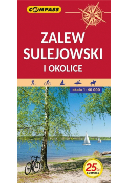 Mapa - Zalew Sulejowski i okolice 1:40 000