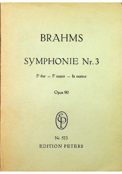 Symphonie Nr 3 Opus 90