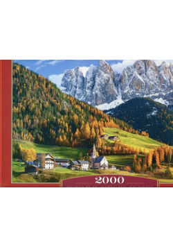 Puzzle 2000 Church of St. Magdalena Dolomites