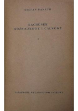 Rachunek różniczkowy i całkowy
