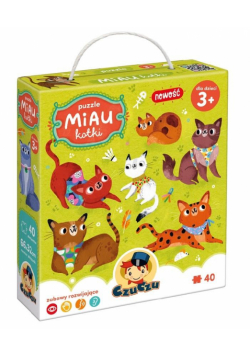 CzuCzu Puzzle Miau Kotki 3+