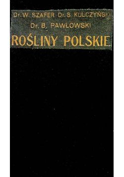 Rośliny polskie 1924 r.