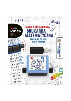Nauka dodawania drukarka matematyczna KIDEA