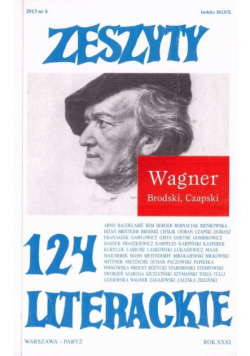 Zeszyty literackie 124 4/2013