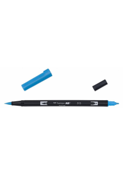 Flamaster dwustronny akwarelowy light blue (6szt)