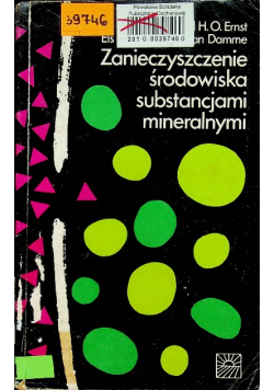 Zanieczyszczenie środowiska substancjami mineralnymi