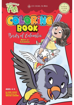 The Adventures of Pili Coloring Book
