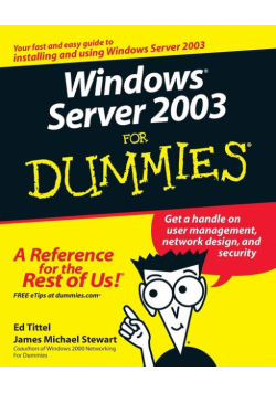 Windows Server 2003 For Dummies