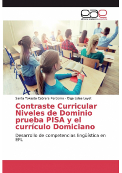 Contraste Curricular Niveles de Dominio prueba PISA y el currículo Domiciano