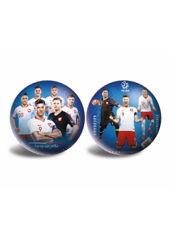 Piłka PZPN niebieska 23 cm TREFL