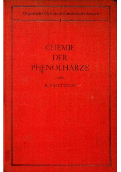 Chemie der Phenolharze 1950 r