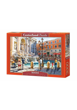 Puzzle 3000 Fontanna Di Trevi CASTOR