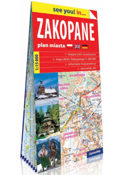 See you! in... Zakopane 1:15 000 plan miasta