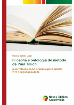 Filosofia e ontologia do método de Paul Tillich