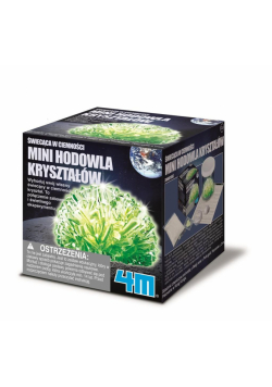 Mini hodowla kryształów świecąca w ciemności 4M