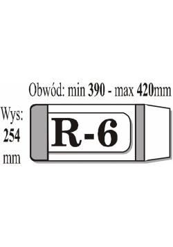 Okładka książkowa regulowana R6 (50szt) IKS