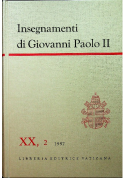 Insegnamenti di Giovanni Paolo XX część II 1997
