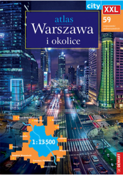 Warszawa i okolice atlas miasta