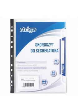 Skoroszyt PP do segregatora A4 STRIGO