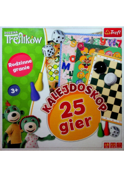 Rodzina Treflików Kalejdoskop 25 gier NOWA