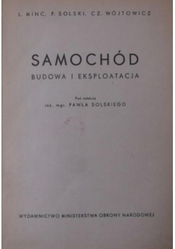 Samochód. Budowa i eksploatacja