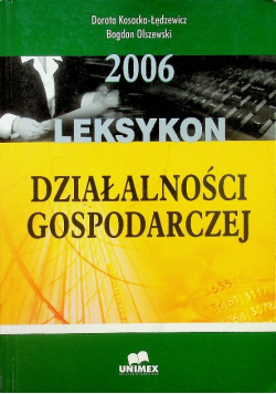 Leksykon działalności gospodarczej