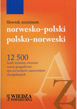 Słownik minimum norwesko-polski polsko-norweski