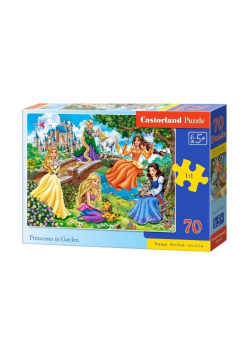Puzzle 70 Princess in Garden CASTOR