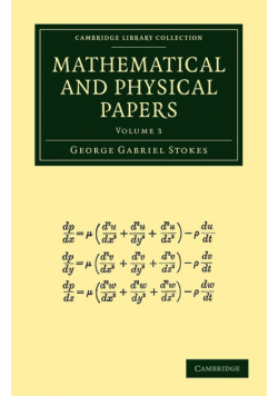 Mathematical and Physical Papers