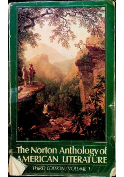 The Norton Anthology of American Literature volume 1
