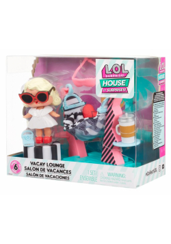 LOL Surprise Furniture Leading Baby + Vacay Lounge