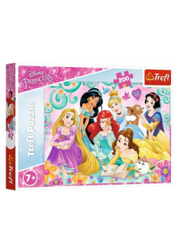 Puzzle 200 Radosny świat księżniczek TREFL