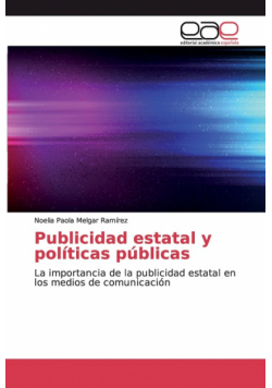 Publicidad estatal y políticas públicas