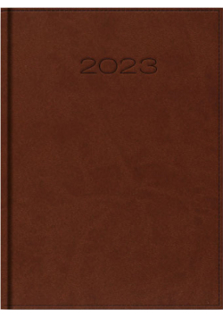 Kalendarz 2023 A5 dzienny vivella brąz