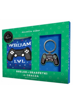 Zestaw brelok + skarpetki dla gracza