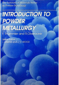 Introduction to powder metallurgy
