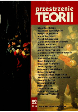 Przestrzenie Teorii Nr 22 / 2014