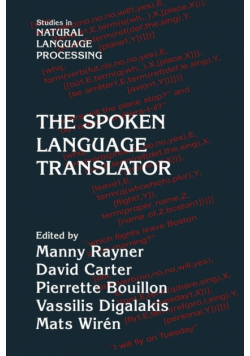 The Spoken Language Translator